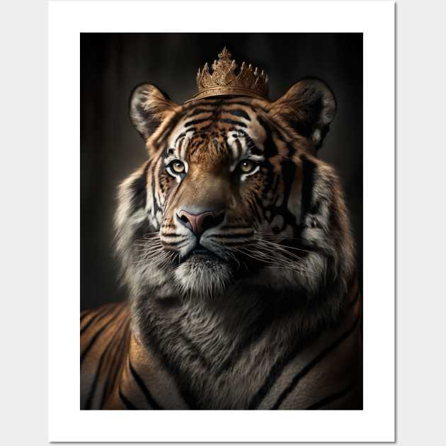 Tiger King Wall Art by AstrAI